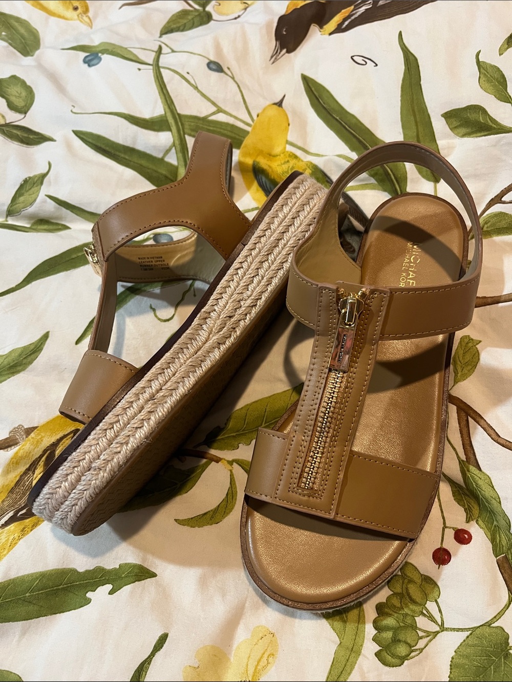 Michael Kors Leather Sandals